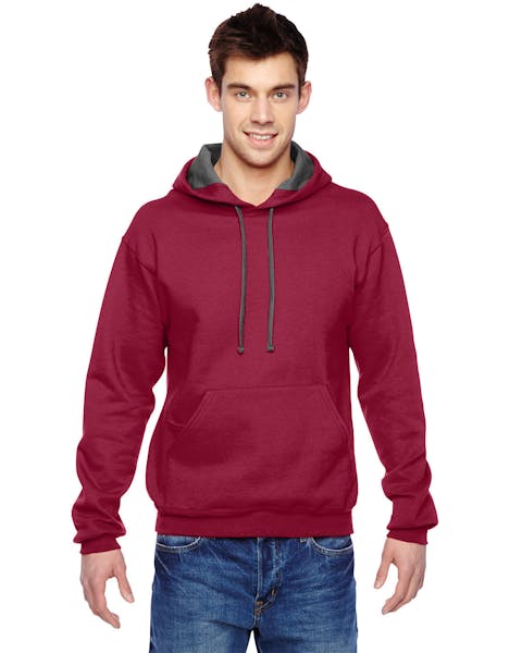 Fruit of the Loom SF76R Adult SofSpun Hooded Sweatshirt