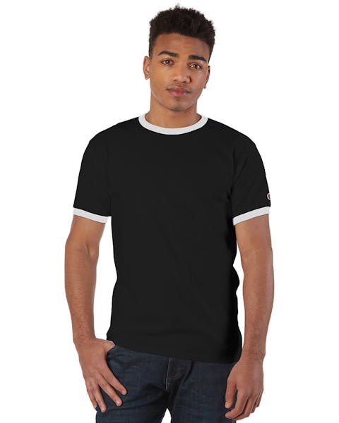 Campeón T1396 Adulto 5.2 oz. Camiseta Ringer