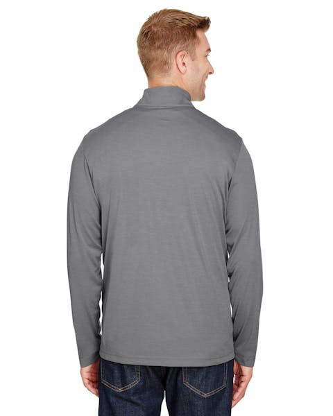 Team 365 TT31H Men's Zone Sonic Heather Performance Quarter-Zip