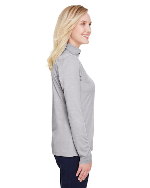 Team 365 TT31HW Ladies' Zone Sonic Heather Performance Quarter-Zip