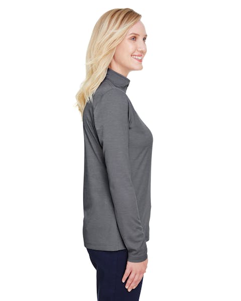 Team 365 TT31HW Ladies' Zone Sonic Heather Performance Quarter-Zip