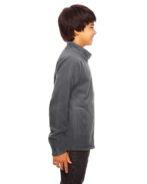 Team 365 TT90Y Youth Campus Microfleece Jacket