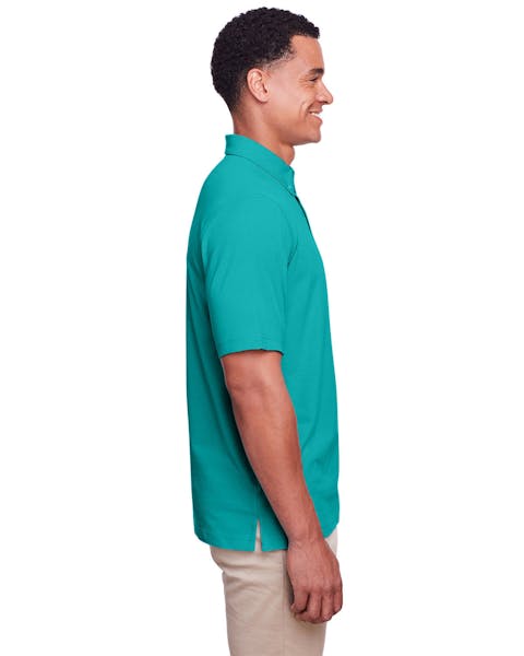 UltraClub UC105 Polo de rendimiento de algodón elástico Lakeshore para hombre