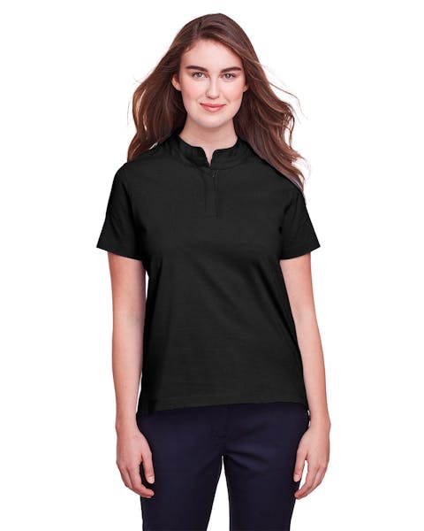 UltraClub UC105W Ladies' Lakeshore Stretch Cotton Performance Polo