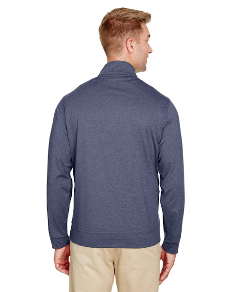 UltraClub UC400 Men's Navigator Heather Performance Full-Zip