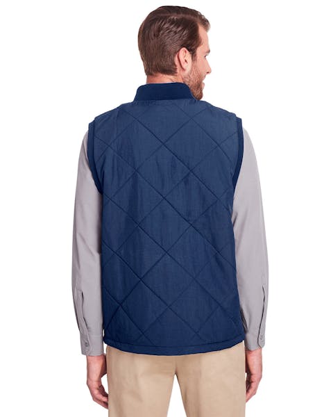 UltraClub UC709 Men's Dawson Quilted Hacking Vest