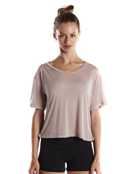 US Blanks US309 Top cuadrado con cuello abierto para mujer